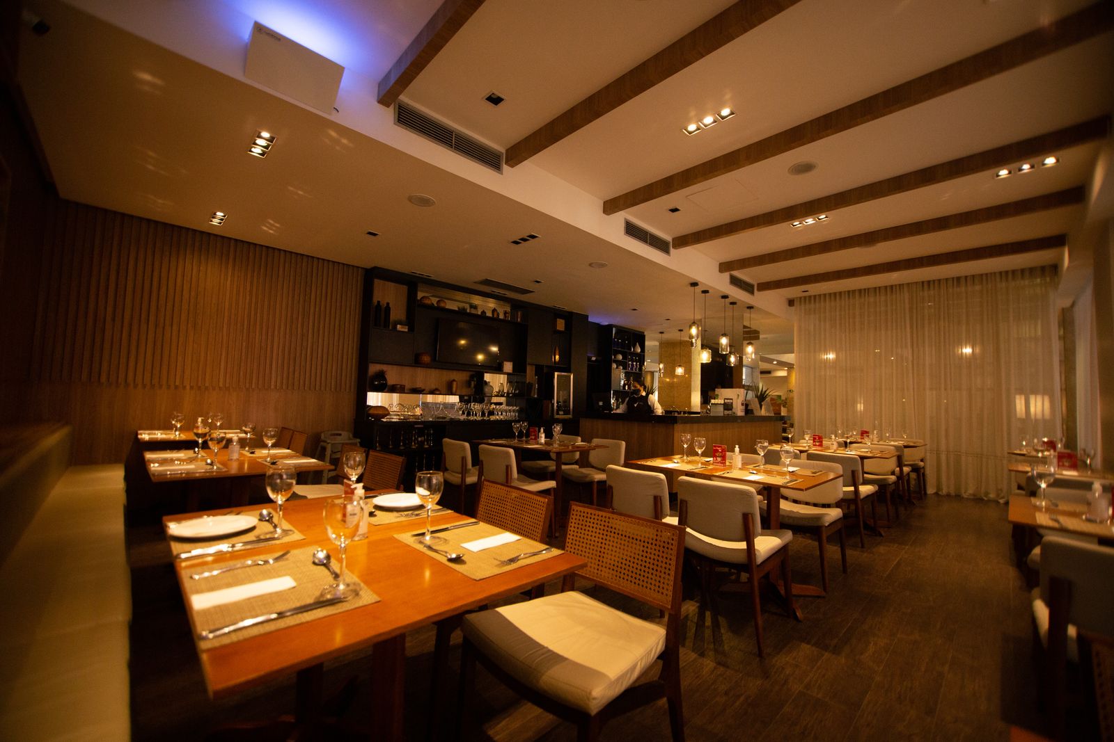 Hlavní sál restaurace